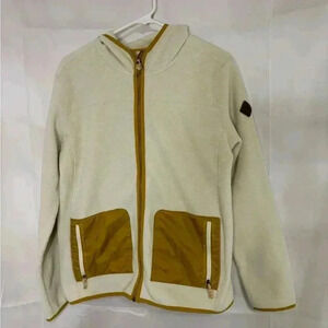 Womens size large vintage burton fleece jacket, .#C611